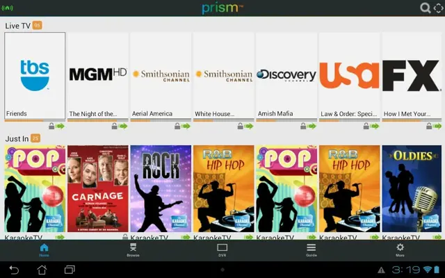 Prism TV android App screenshot 14