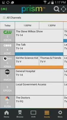 Prism TV android App screenshot 2