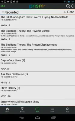 Prism TV android App screenshot 8